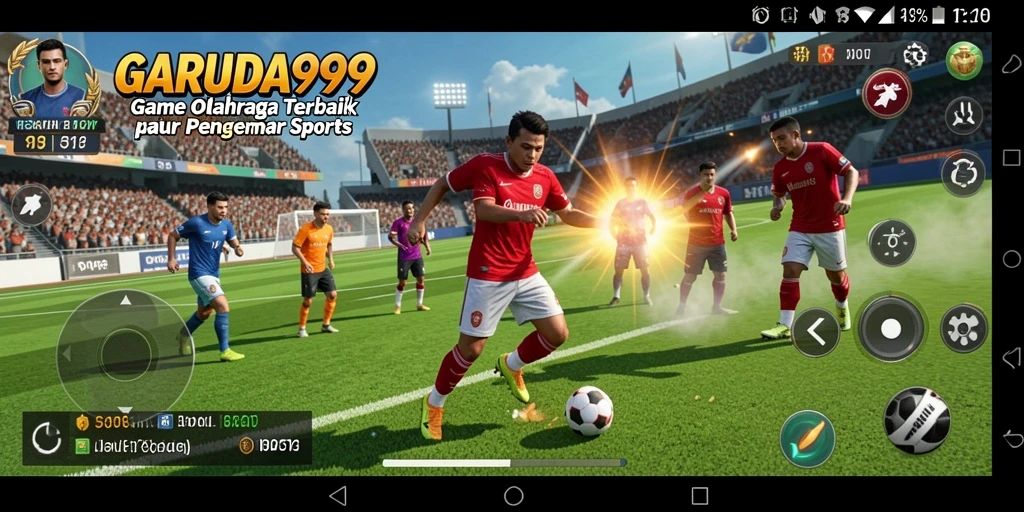 Gameplay seru dalam GARUDA999 dengan karakter yang dapat dikustomisasi.