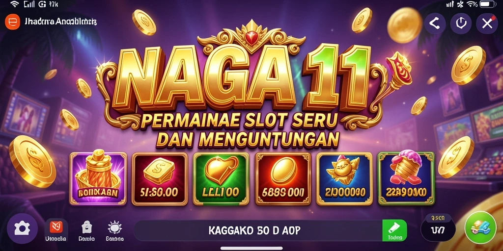 Tampilan gameplay NAGA11 yang menarik dan mendebarkan.