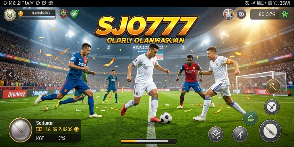 Tampilan seru dari gameplay SJO777 dalam pertandingan olahraga.